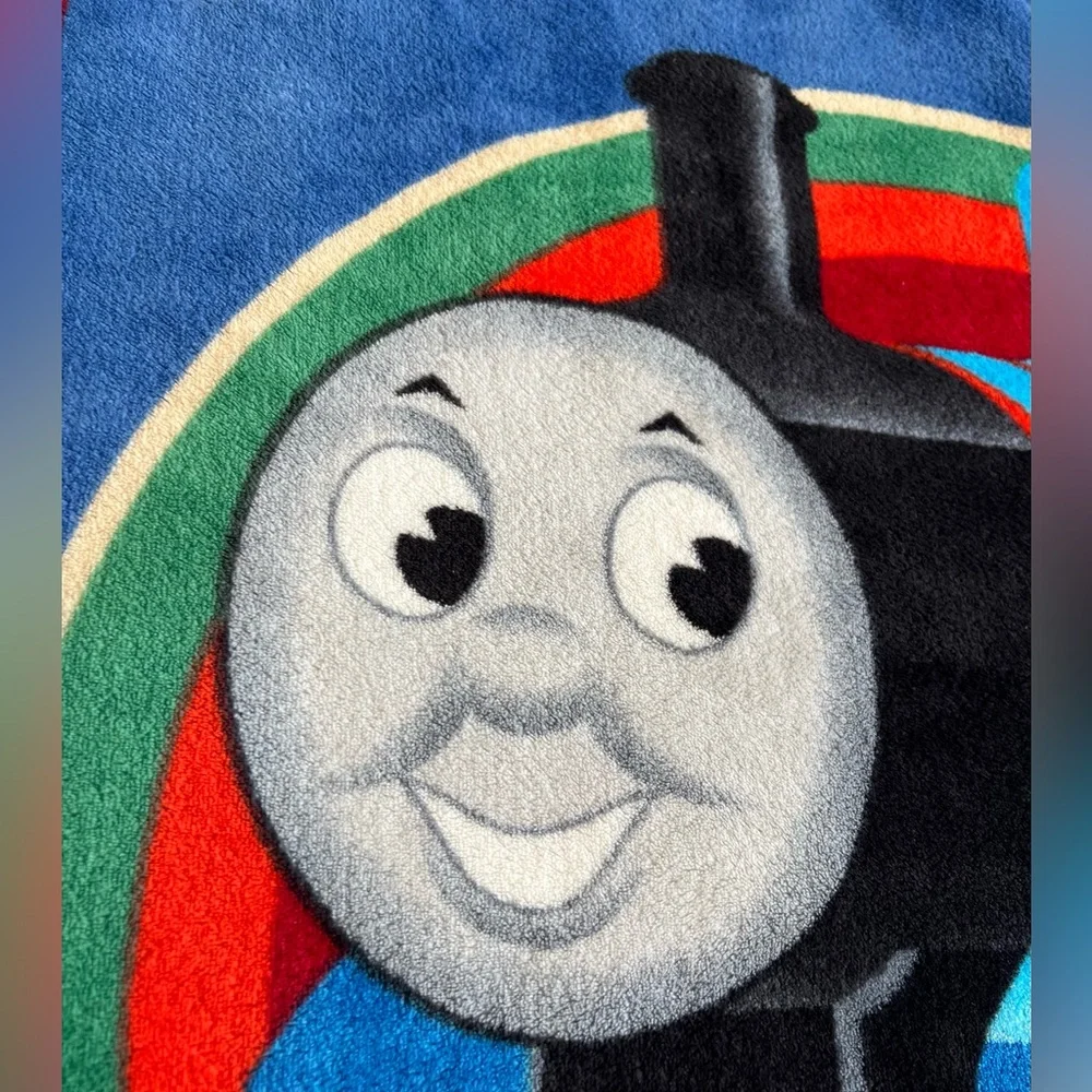 Thomas The Tank Engine Small Micro Fleece Blanket Soft Plush Thomas & Friends